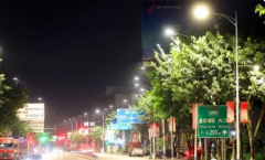 248盏路灯完成改造了，重庆高新区照明盲区亮了